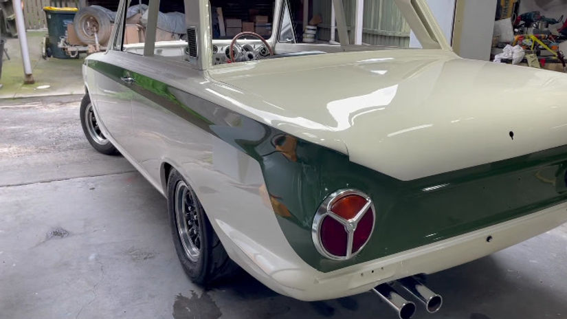 Lotus Cortina Tribute  Restoration